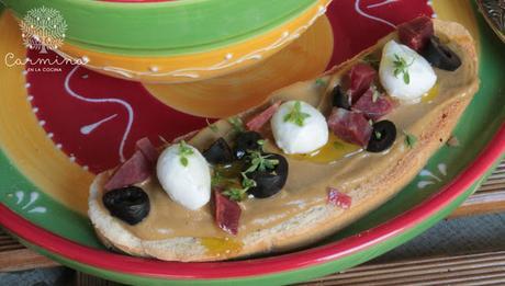 TOSTA DE CAVIAR DE BERENJENA #LASCHICASDELPIMENTÓN