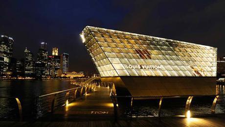 Louis Vuitton en Singapur por FTL Design Engineering Studio