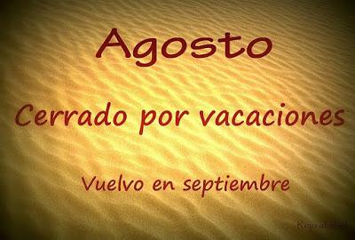 Cerrado en Agosto Cerrado en Agosto