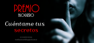 Premio Bloggero Cuéntame tus secretos