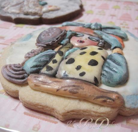 GALLETAS CHICAS VINTAGE, ILUSTRACIONES DE NINA DE SAN
