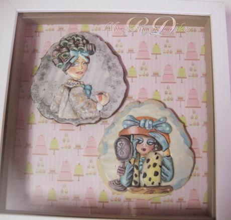 GALLETAS CHICAS VINTAGE, ILUSTRACIONES DE NINA DE SAN
