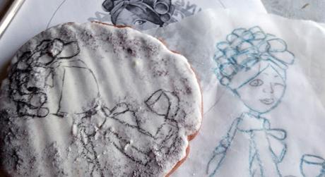 GALLETAS CHICAS VINTAGE, ILUSTRACIONES DE NINA DE SAN