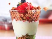 Receta Qikely: Copa Fresas Granola