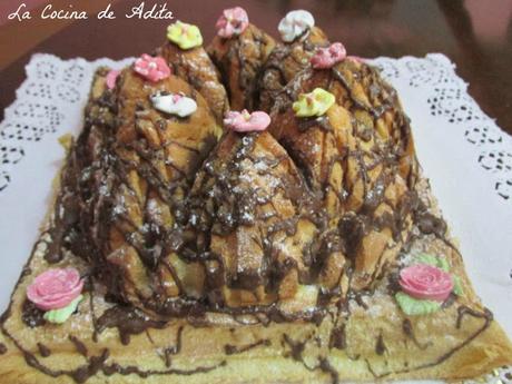 Dos bizcochos en uno, de fécula de patatas