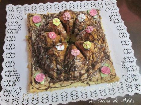 Dos bizcochos en uno, de fécula de patatas