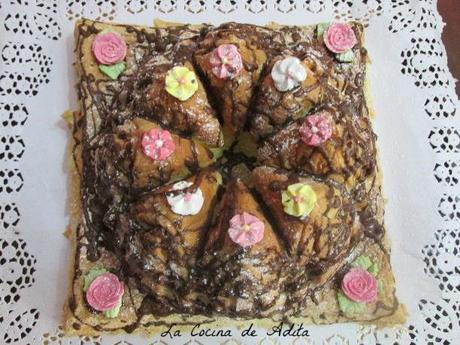 Dos bizcochos en uno, de fécula de patatas