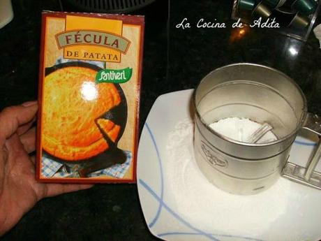 Dos bizcochos en uno, de fécula de patatas