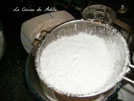 Dos bizcochos en uno, de fécula de patatas