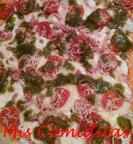 PIZZA AL PESTO