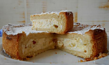 Torta dolce di formaggio (tarta de queso)