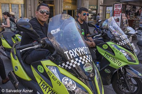 Mototaxis en Madrid