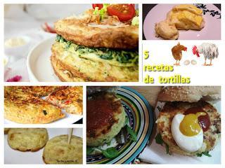 6 diferentes tortillas