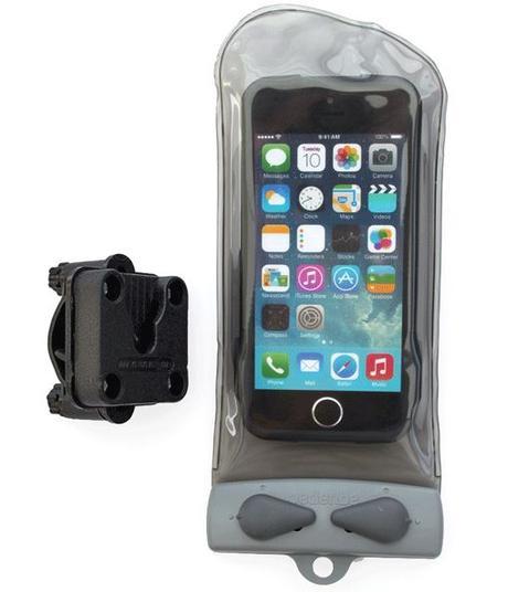 Funda para móvil y montaje para bicicletas Aquapac 110