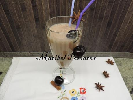 Smoothie de cerezas.