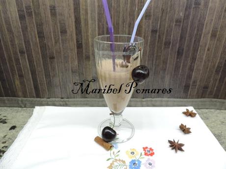 Smoothie de cerezas.