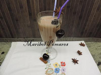 Smoothie de cerezas.