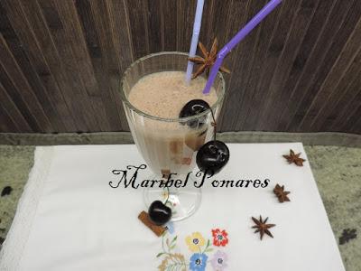 Smoothie de cerezas.
