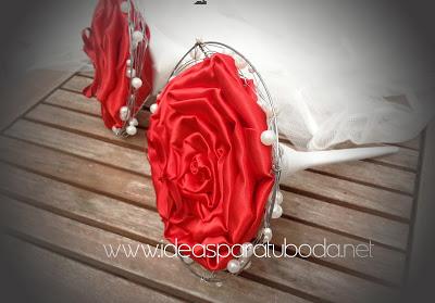 Porta Alianzas Boquet. Unos Ramos muy especiales en Rojo