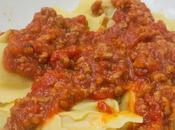 Raviolis boloñesa