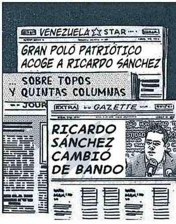 caricaturas políticas - Ricardo Sánchez diputado Venezuela