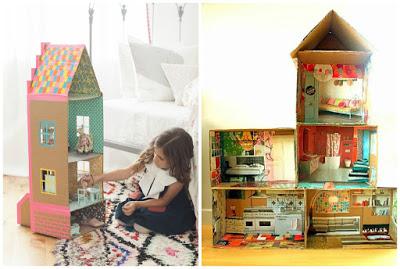 Ideas bonitas para hacer casitas para niñas