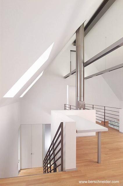 Casa moderna de suburbio en Alemania.