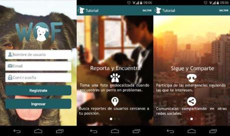 Wof - Aplicación protectora de animales