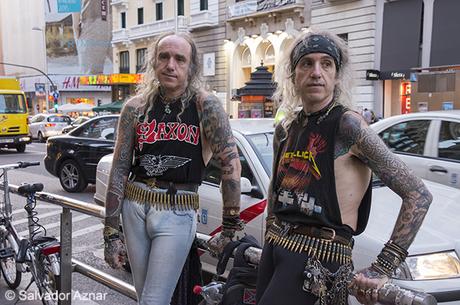 Los heavys de Gran Vía Los heavys de Gran Vía