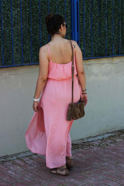 OUTFIT 65. PINK DRESS.