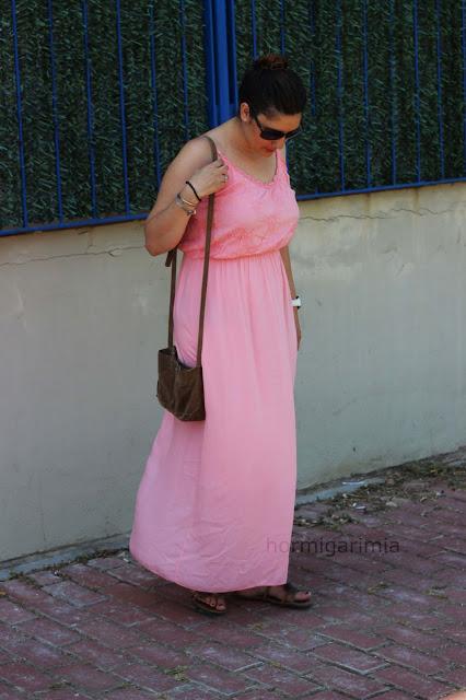 OUTFIT 65. PINK DRESS.