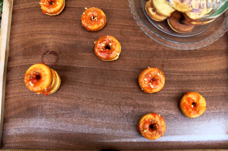 Mini donuts de zanahorias