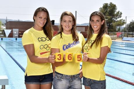 Foto cuenta atrás 1 1024x683 Mireia Belmonte, Ona Carbonell y Jennifer Pareja han brindado junto a Cola Cao por los Juegos Olímpicos #Río2016