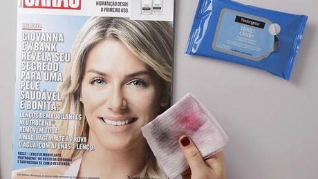 Neutrogena crea un anuncio impreso en el que puedes desmaquillar a la modelo