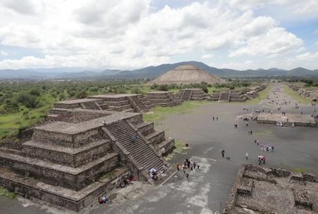 teotihuacan desde piramide luna