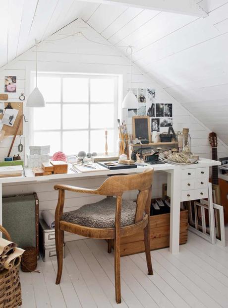 estilo nórdico escandinavo estilo campestre nórdico (nordic country) El estilo coastal cottage decoración tonos naturales decoración en blanco Casa de madera casa de la playa cabaña estilo nórdico 