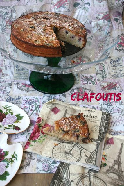clafoutis, clafoutis de cerezas