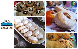 4  galletas diferentes