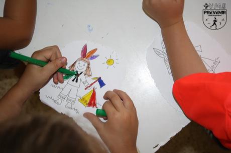 pintar indios caballos