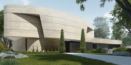 A-cero Projects Proyecto de ampliación en una villa diseñada por A-cero al este de Europa