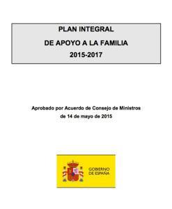 Plan integral Infancia y familia