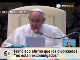 Con el debido respeto, yo le pregunto, Papa Francisco