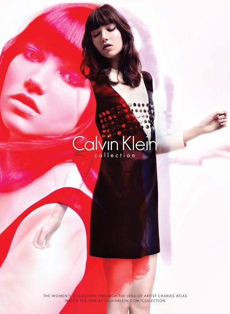Grace Hartzel se convierte en arte para la nueva campaña de Calvin Klein Collection