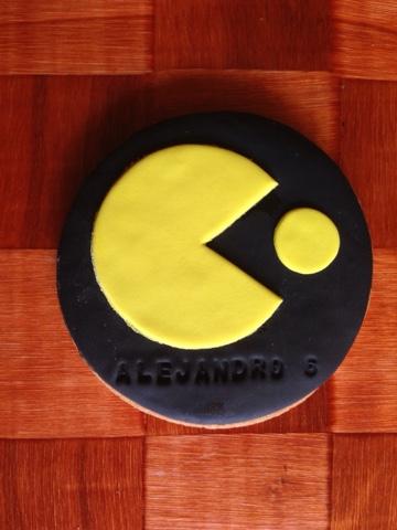 Galletas Pacman fondant