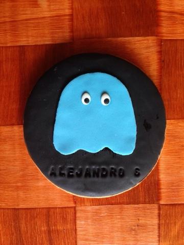 Galletas Pacman fondant