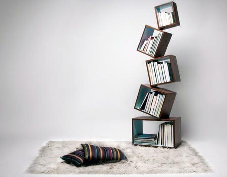 10 originales estanterías que todo amante de los libros quisiera tener