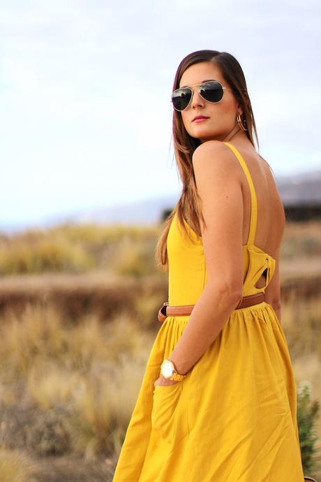 Mustard Dress