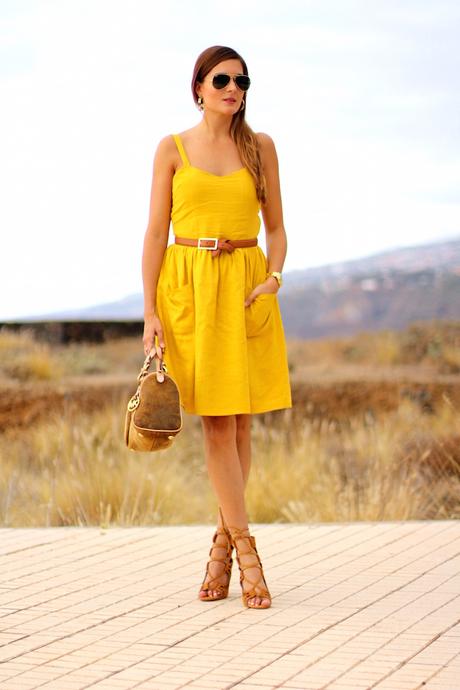 Mustard Dress