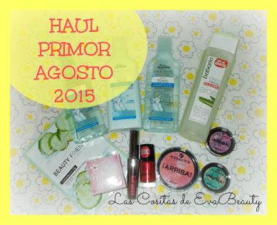 Haul Primor Agosto 2015. Nueva Colección ¡ARRIBA! de Essence.