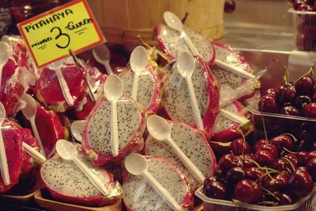 En la Boquería y otros lugares de Barcelona